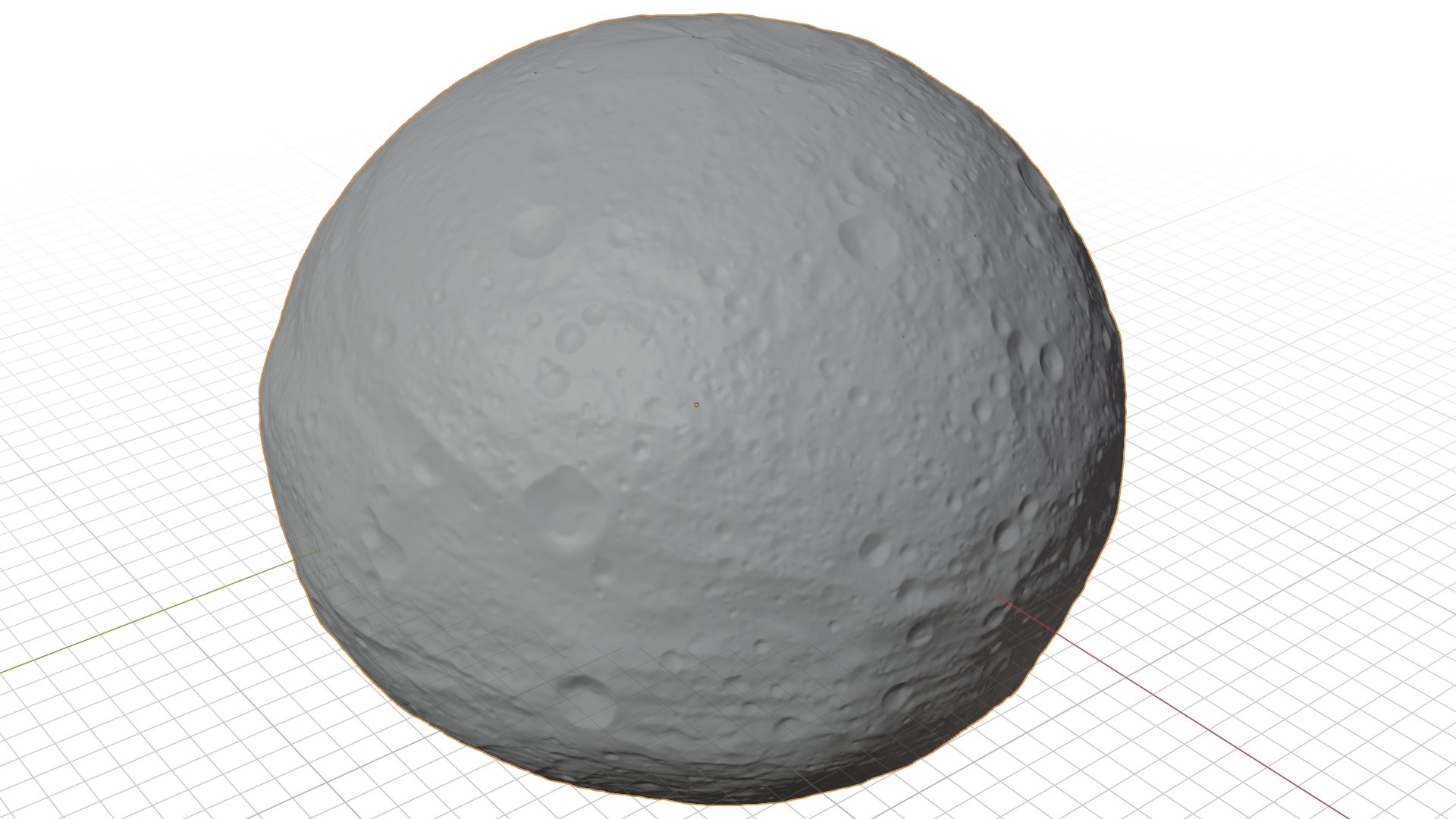 Asteroid 4 Vesta (a)