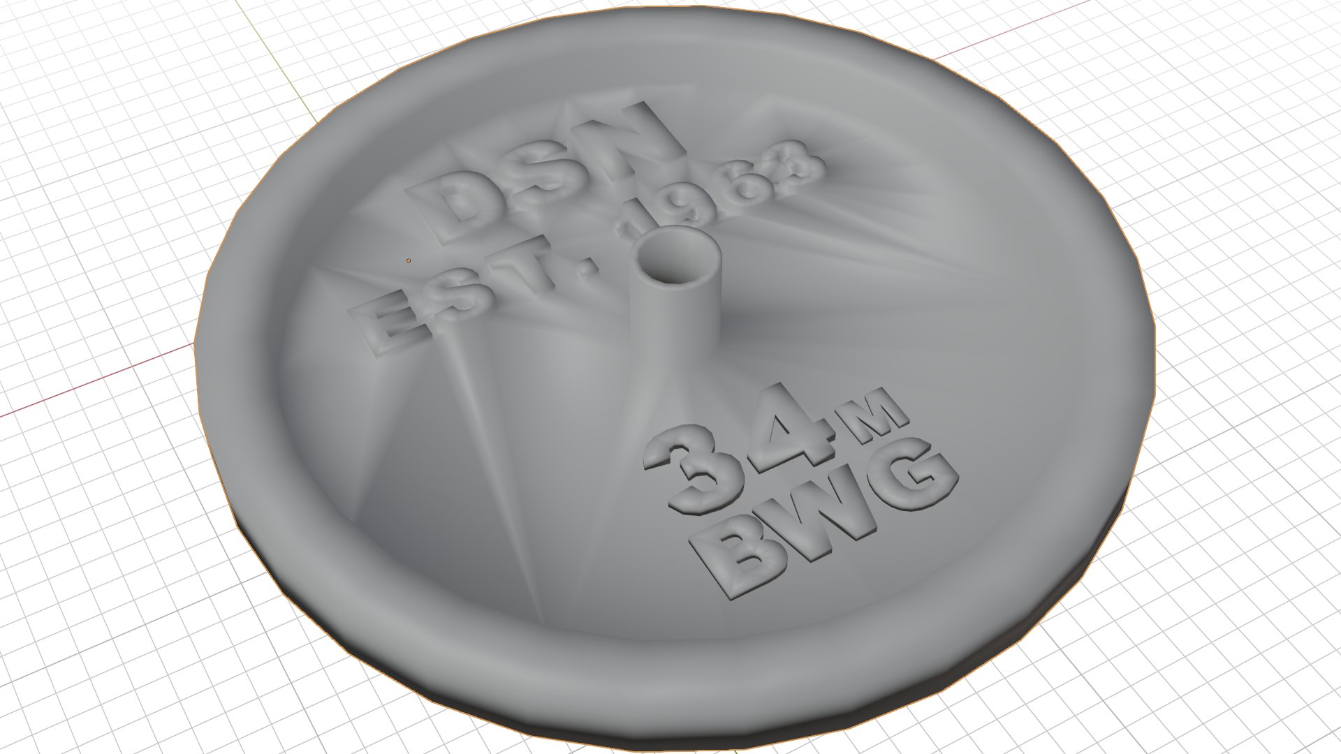 Beam Waveguide Deep Space Station Antenna