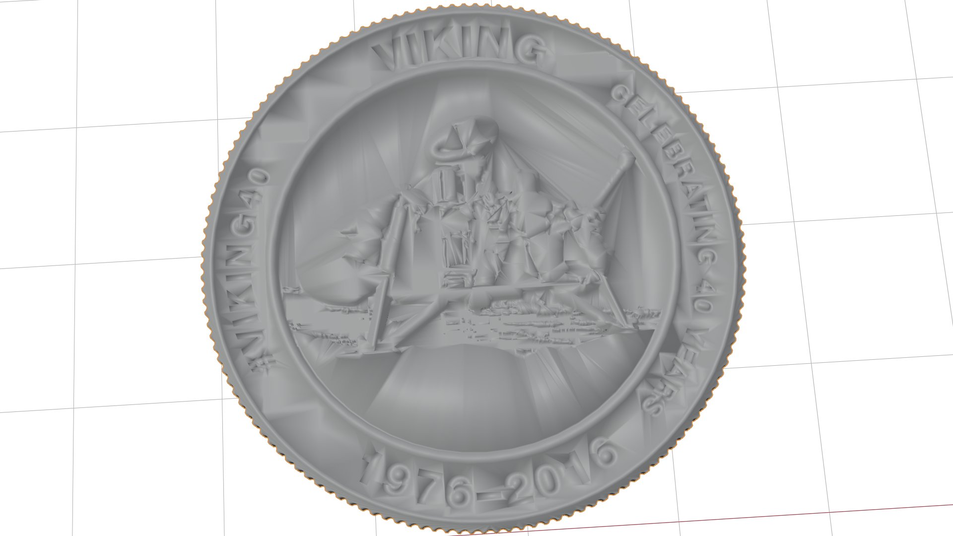 Viking 40th Anniversary Emblem